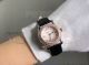 Perfect Replica Chopard Happy Sport Rose Gold Diamond Bezel Black Leather 30mm Women's Watch (8)_th.jpg